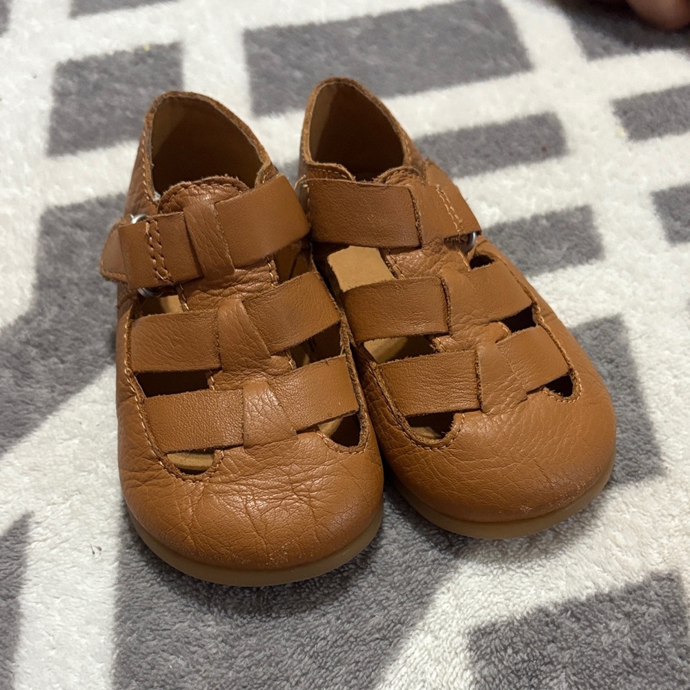 Zara Tan Baby Walker Shoes